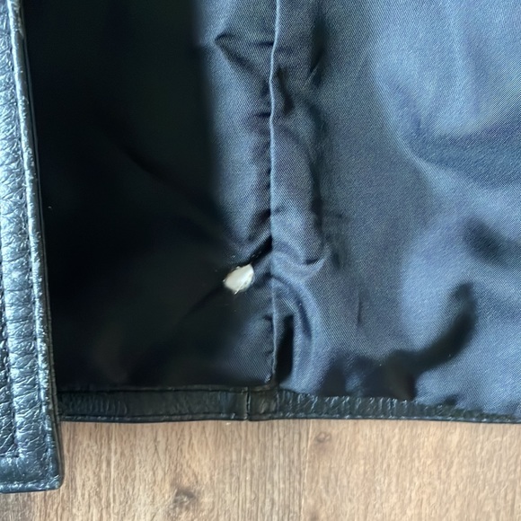 Structure (express for men) Black Leather Jacket - Picture 9 of 14